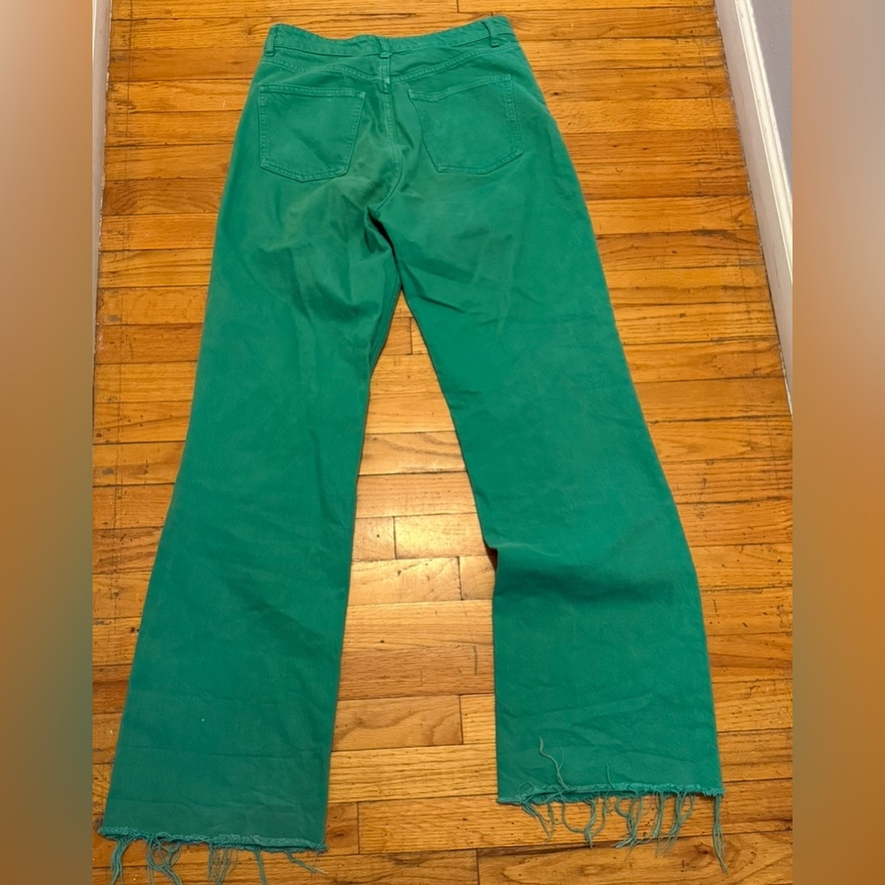 Zara Teal Trousers
